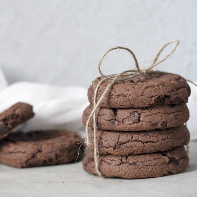 Recipe for Chocolate Biscuits with Hazelnut Oil
