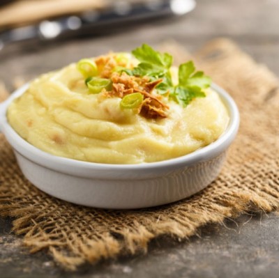 Mashed Potatoes with Walnut Oil